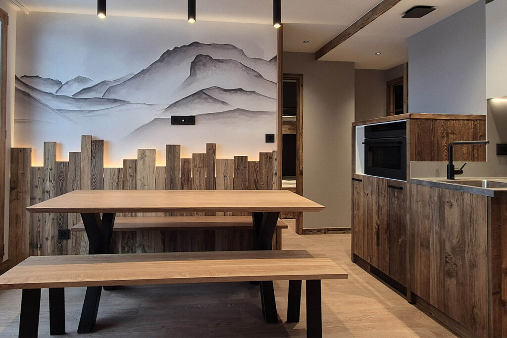 Architecte d'intérieur à La Rosière (Savoie) – Aménagement 8 couchages